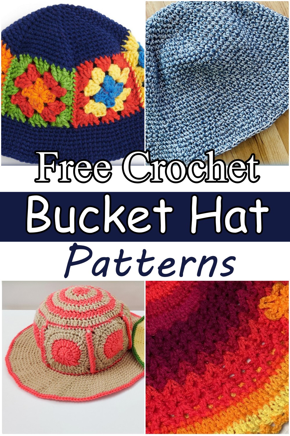10 Free Crochet Bucket Hat Patterns