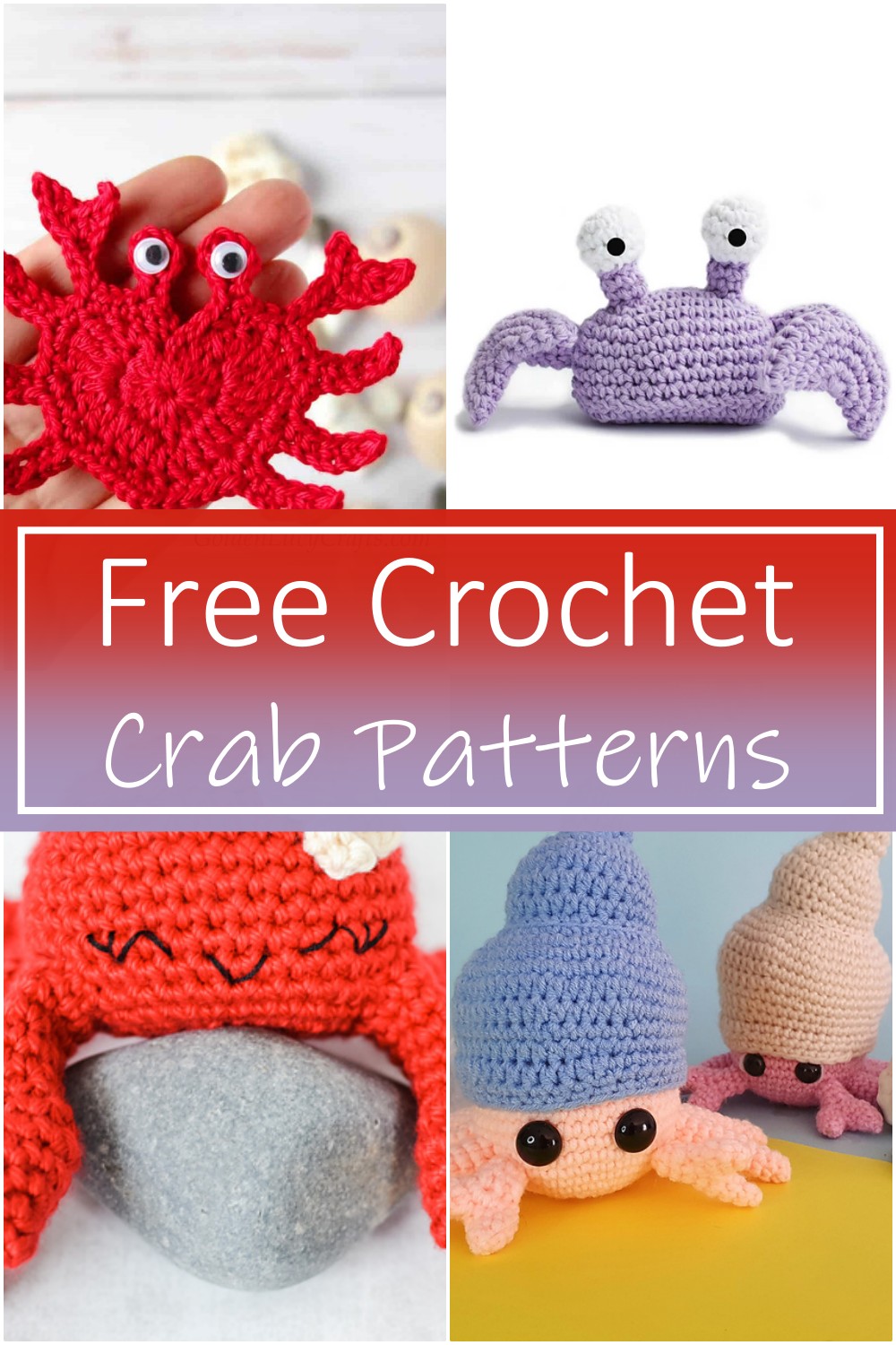 Free Crochet Crab Patterns