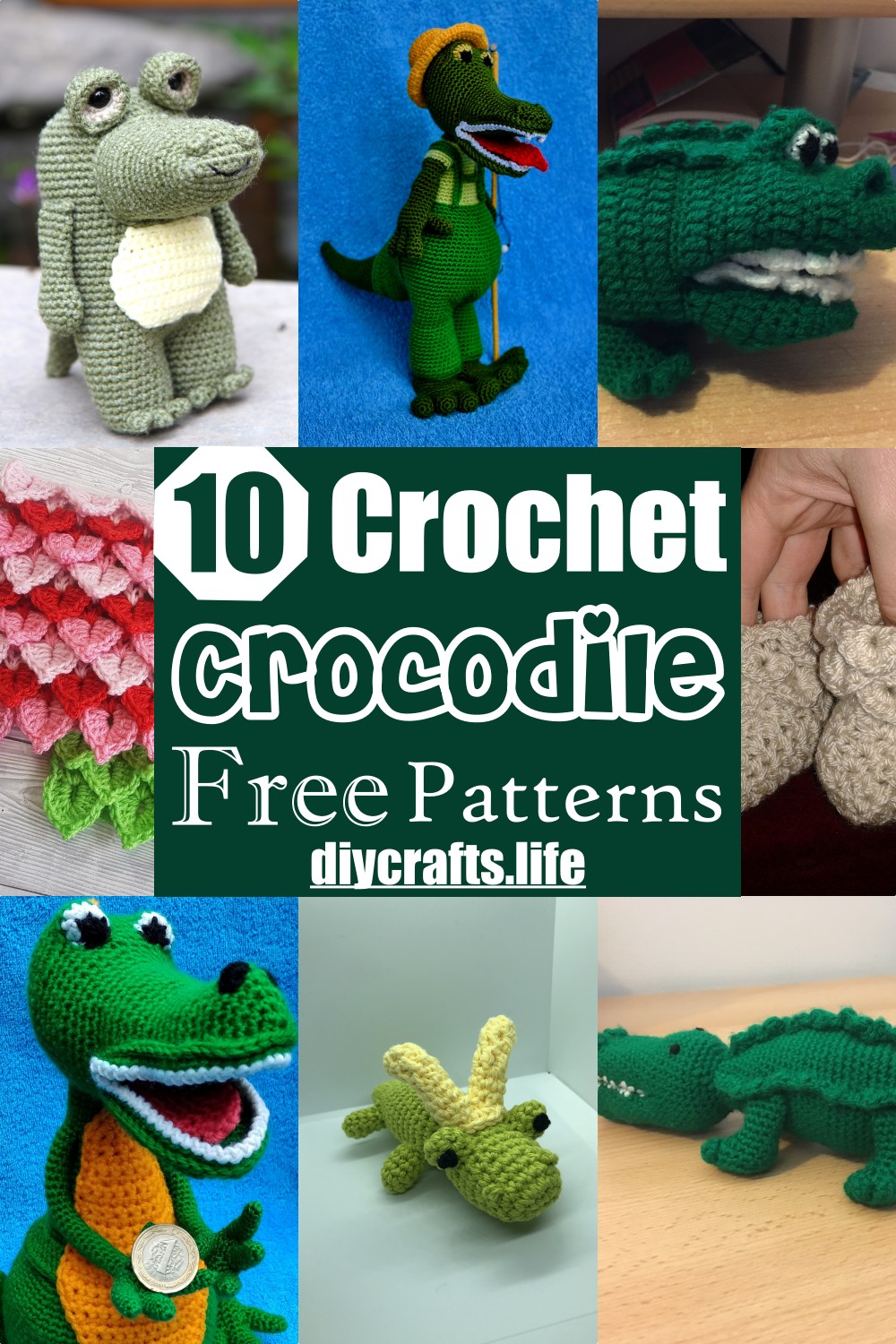 Free Crochet Crocodile Patterns 2