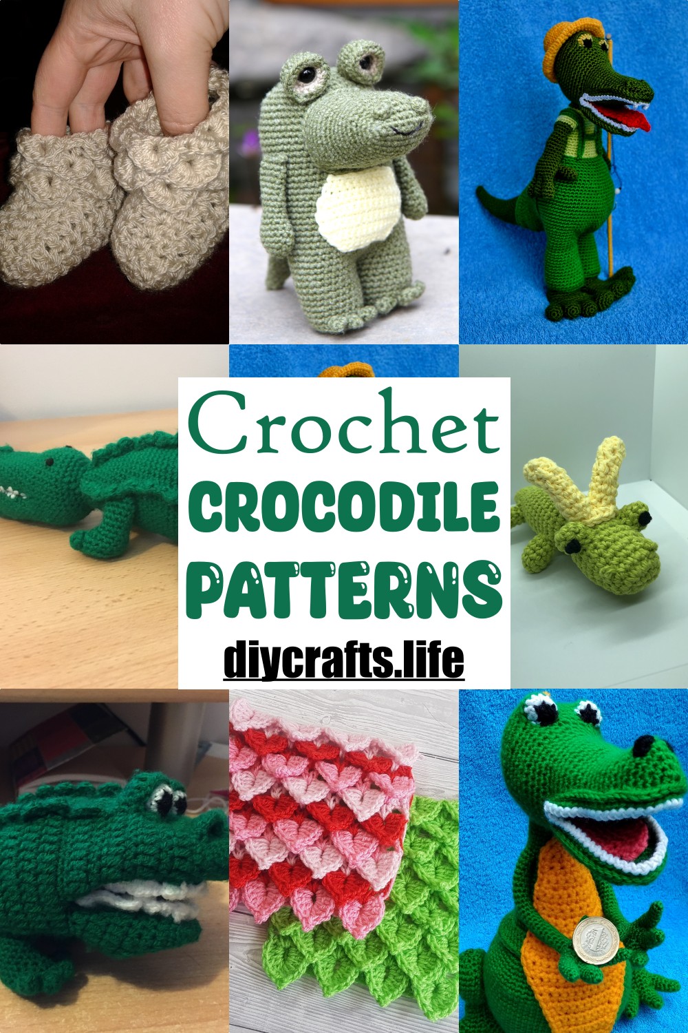 Free Crochet Crocodile Patterns 3