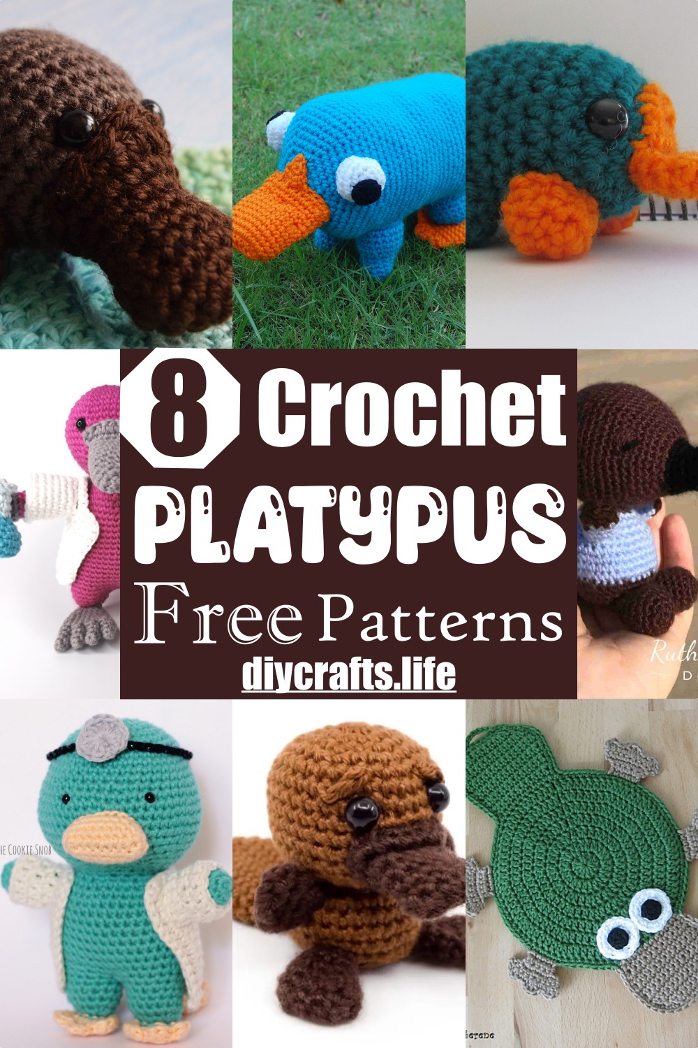 Free Crochet Platypus Patterns 1