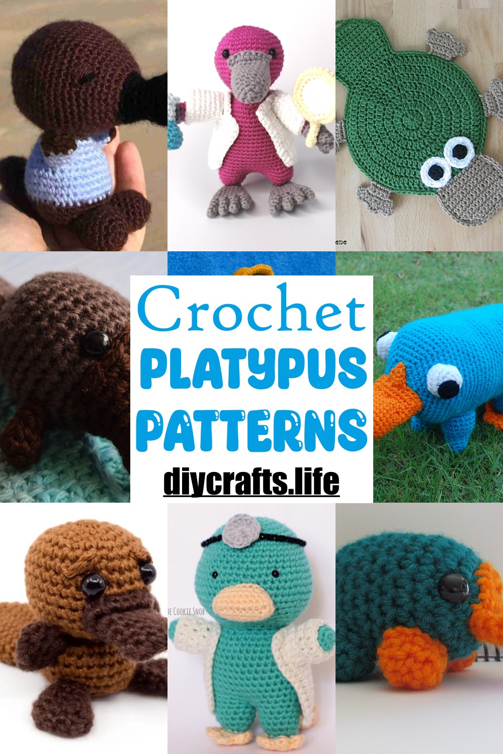 Free Crochet Platypus Patterns 2