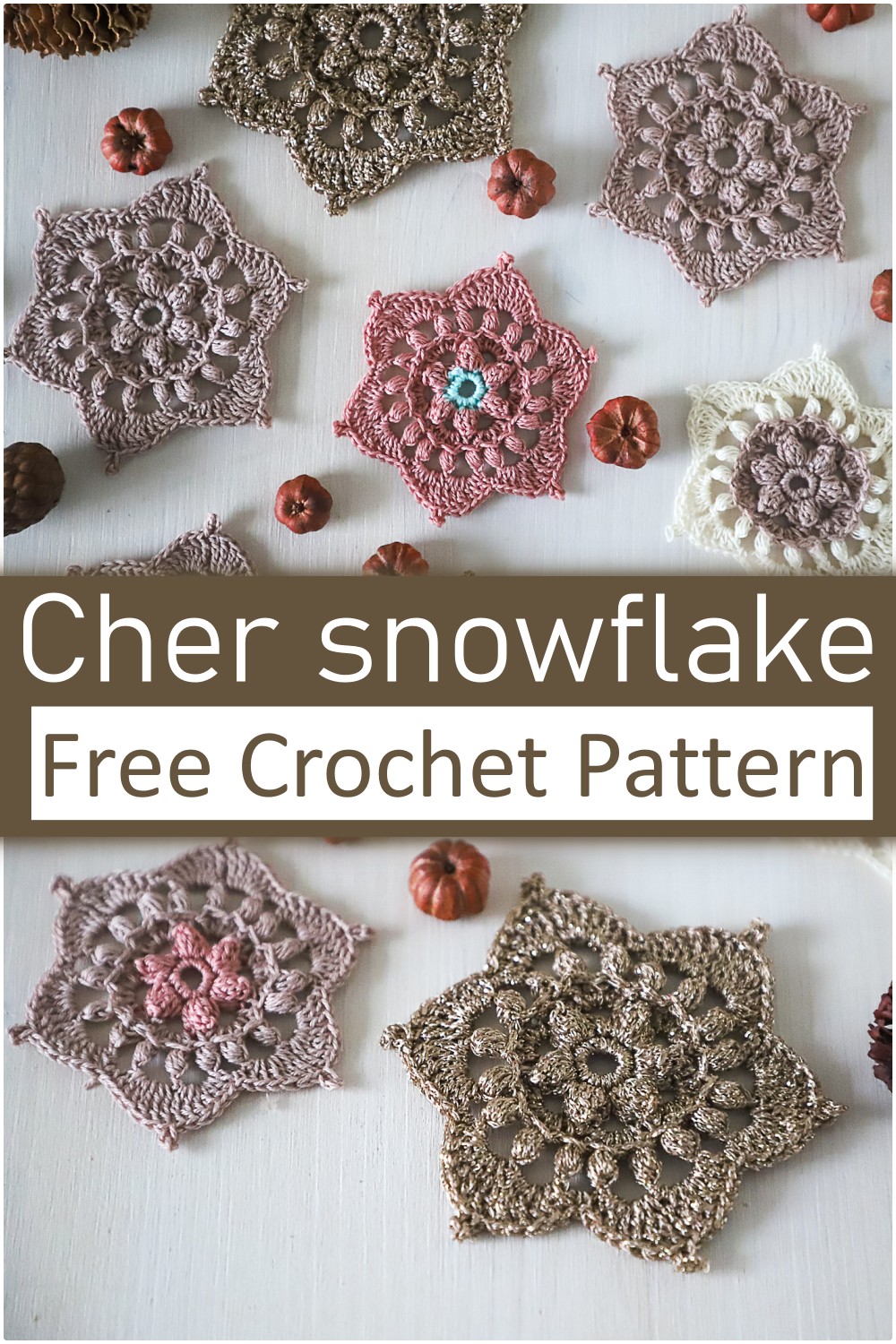 Small Crochet Snowflake Pattern Free