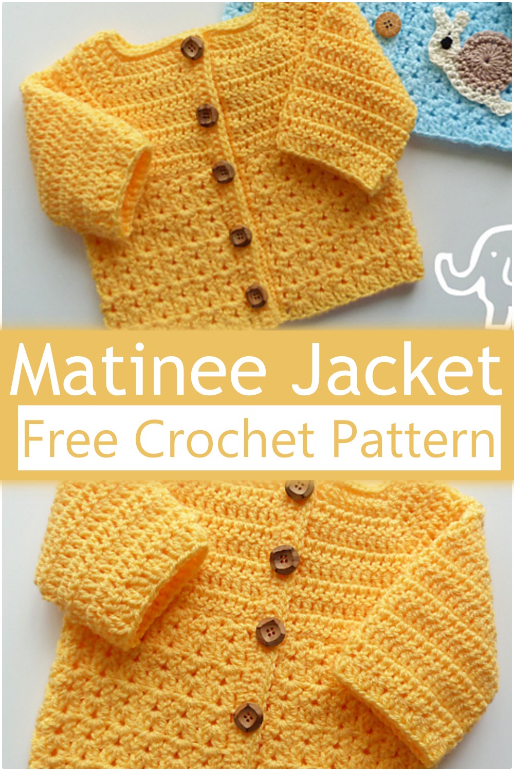 Crochet Baby Jacket Pattern Step By Step