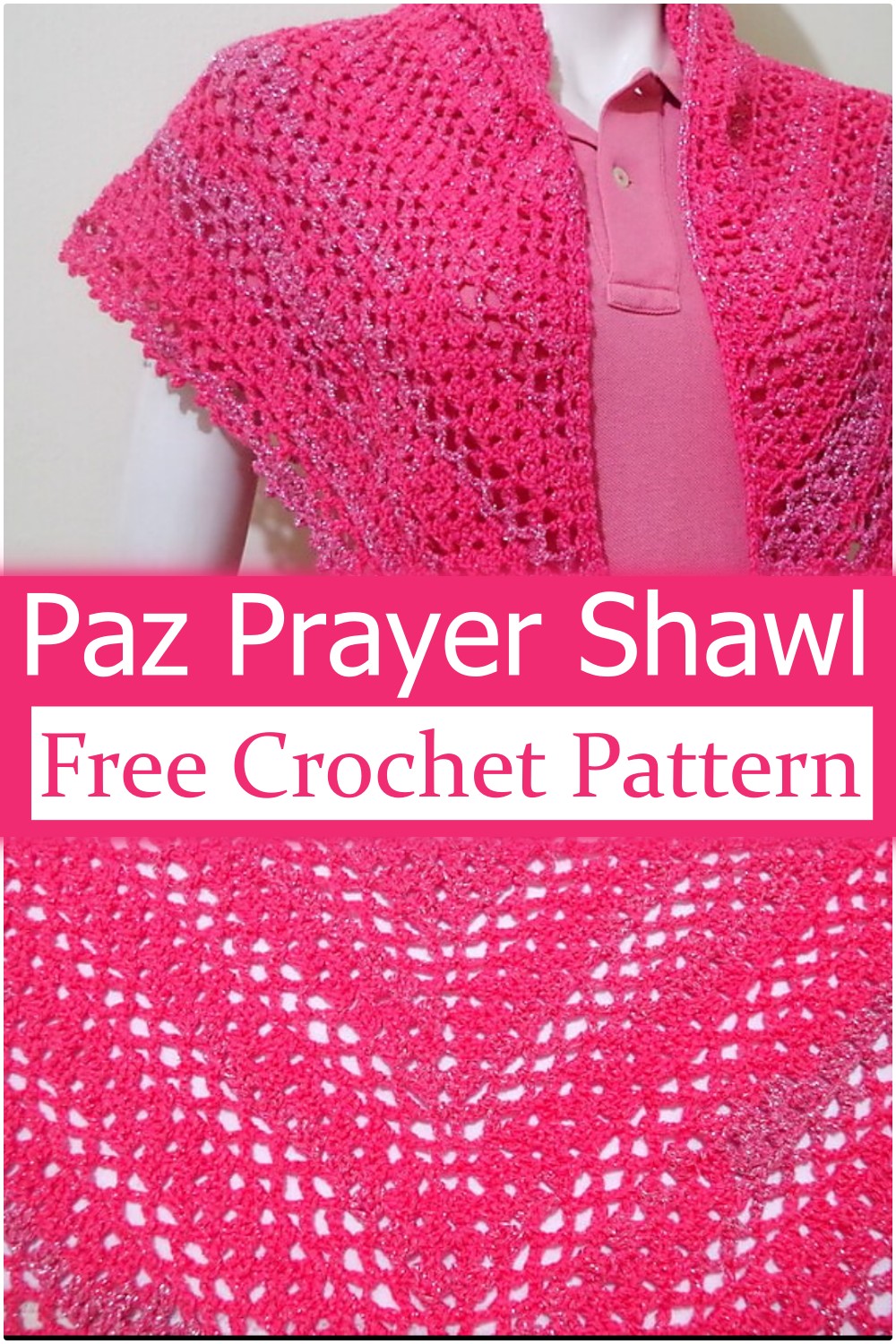 Original Prayer Shawl Crochet Pattern