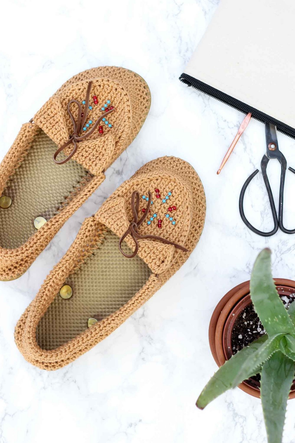 pattern With Flip Flop Soles