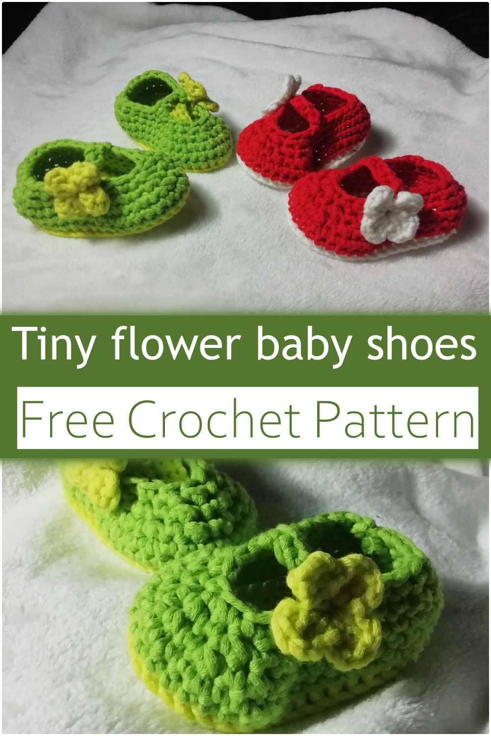 Tiny Crochet Shoes Baby Idea