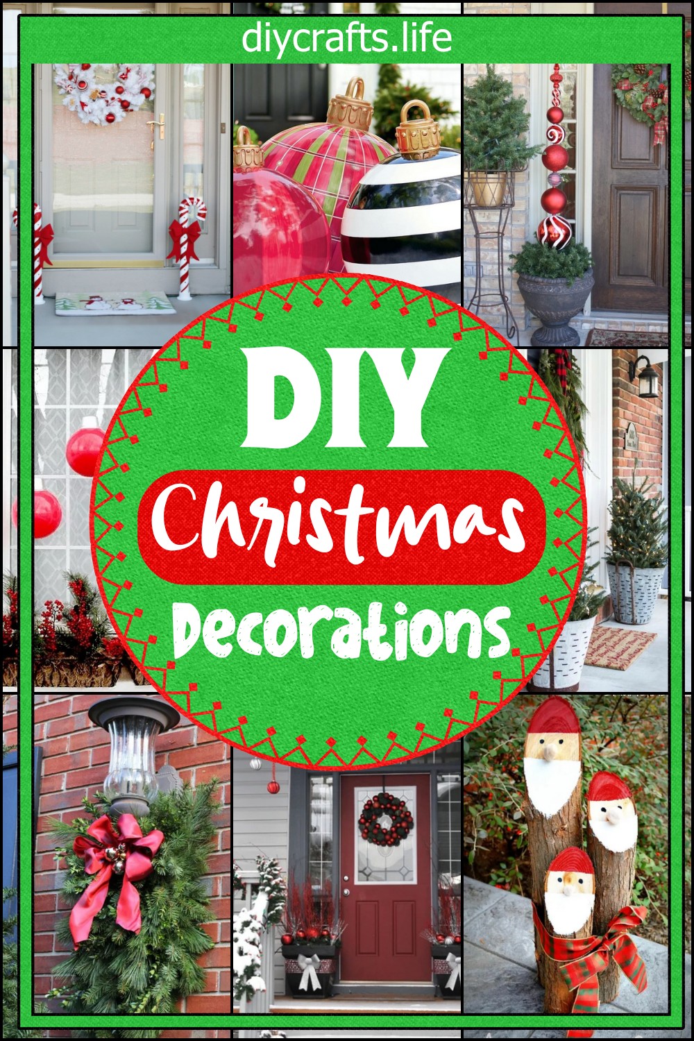 10 Cheap DIY Outdoor Christmas Decorations