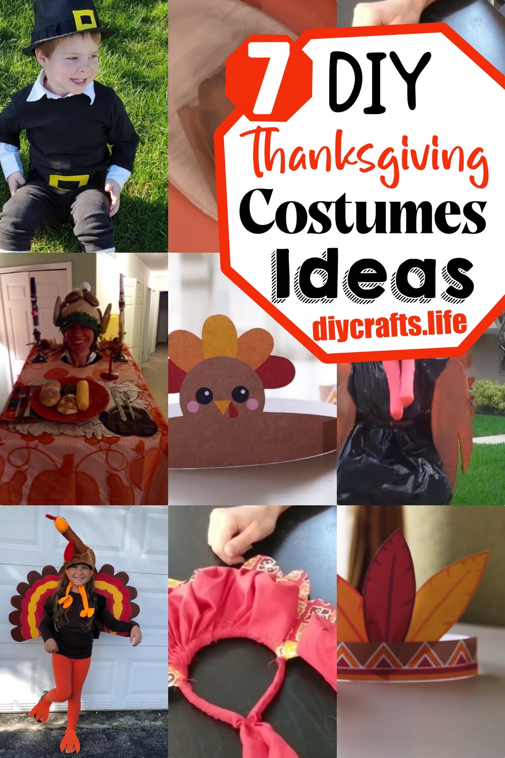 DIY Thanksgiving Costumes