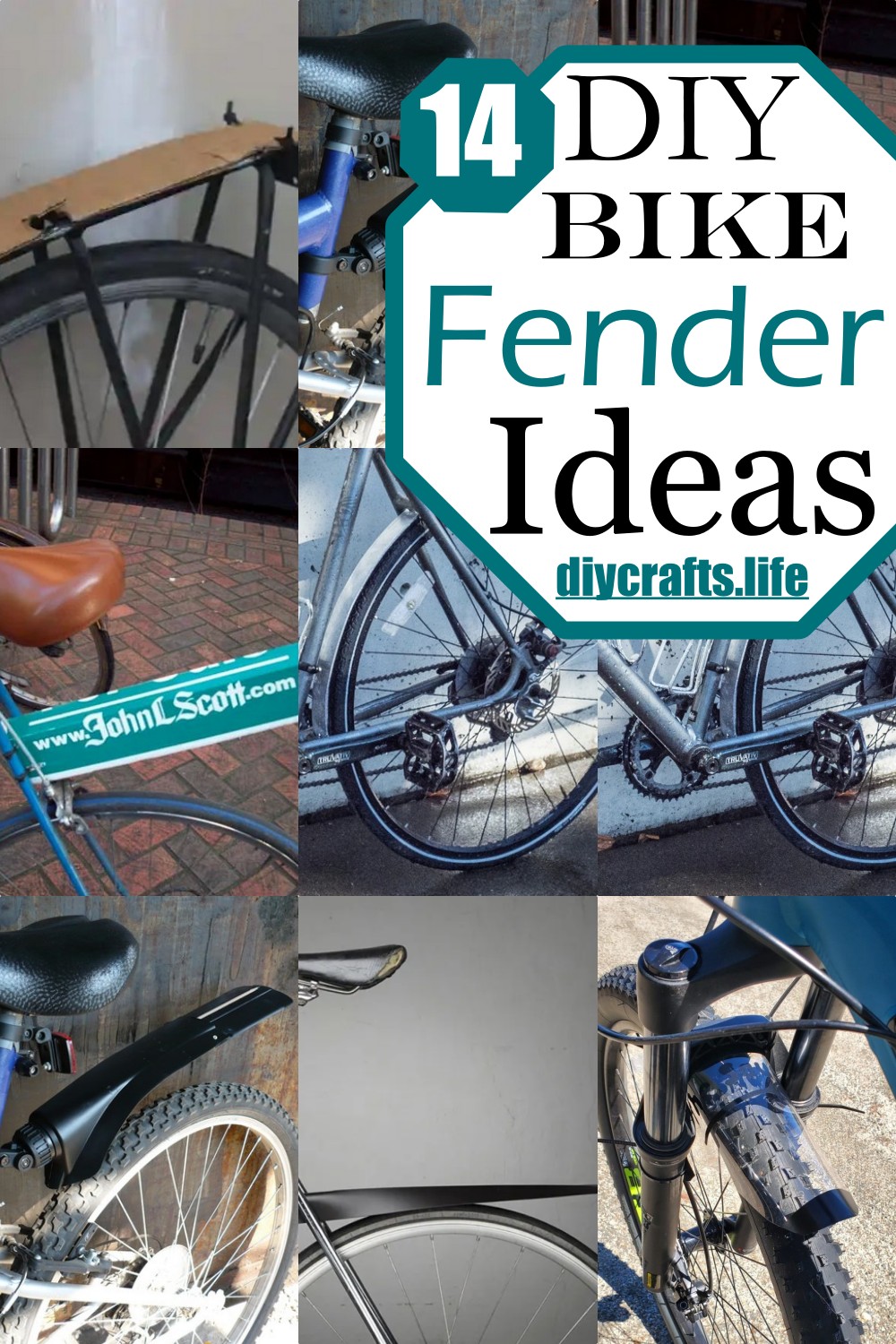 DIY Bike Fender Ideas