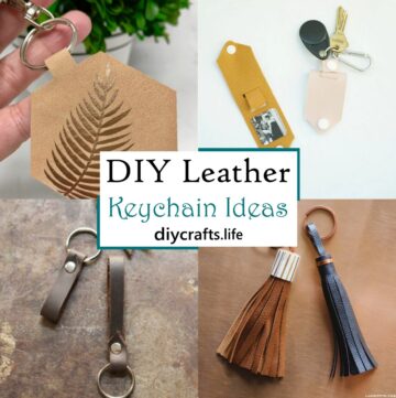 DIY Leather Keychain Ideas