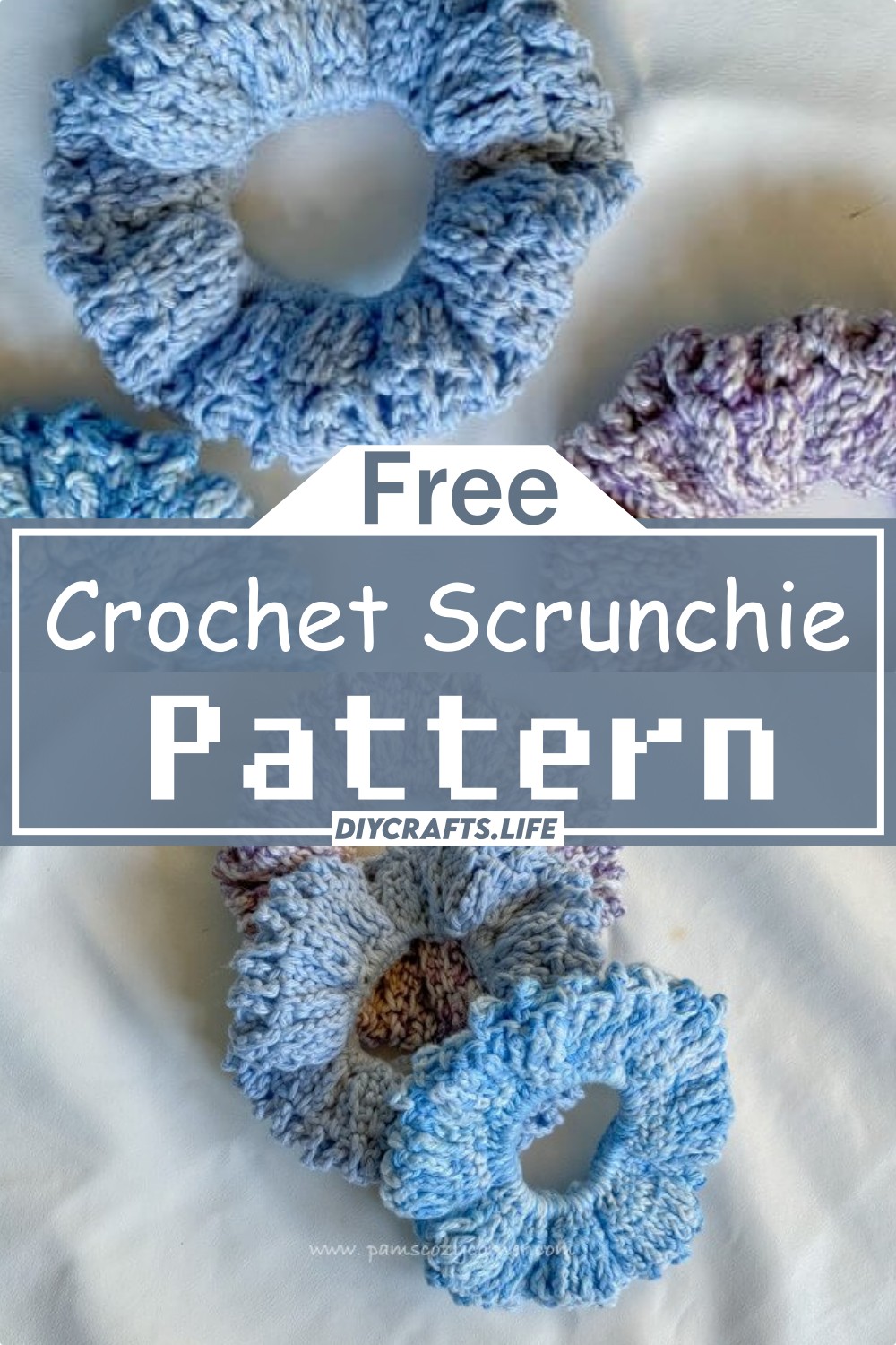 How To Make A Crochet Scrunchie