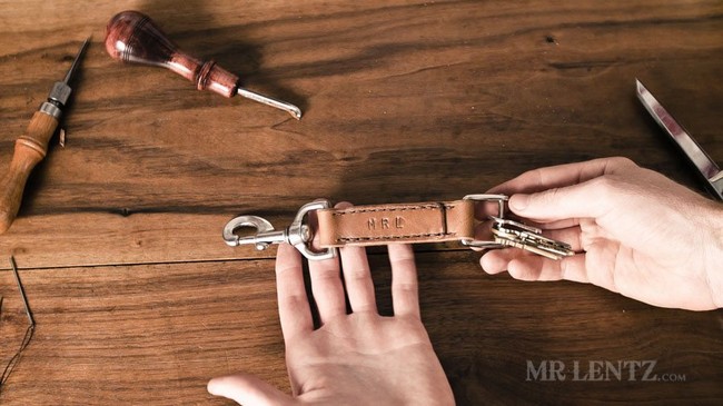  How To Make A Leather Keychain