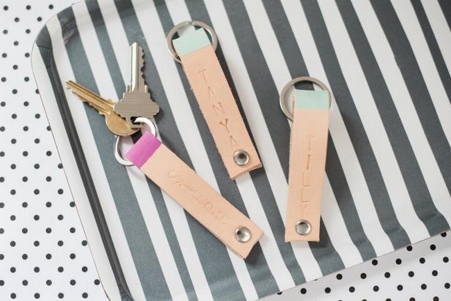 How To Make A Personalized Leather Key Chain