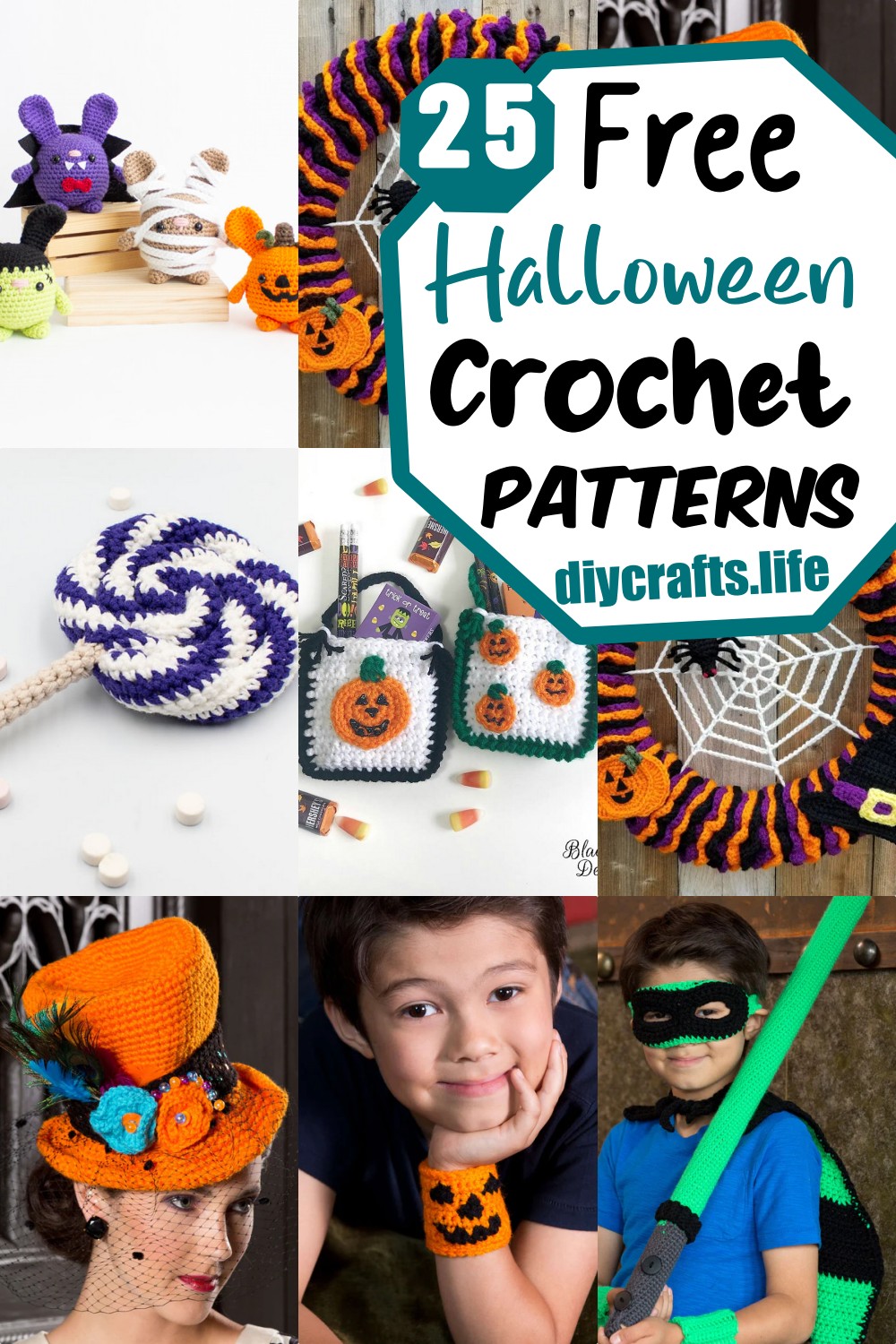 25 Free Halloween Crochet Patterns For Beginners