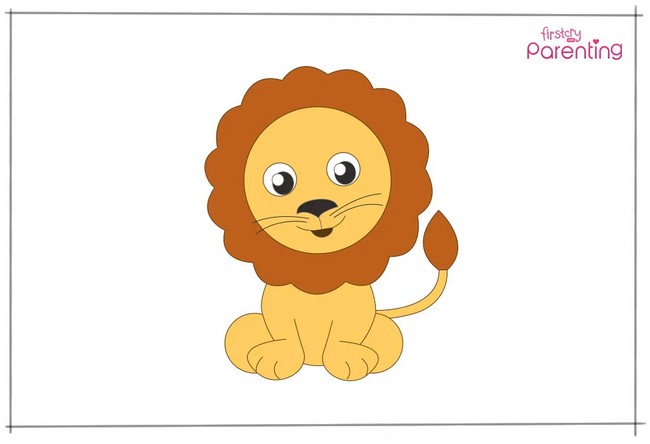  How To Draw A Lion For Kids