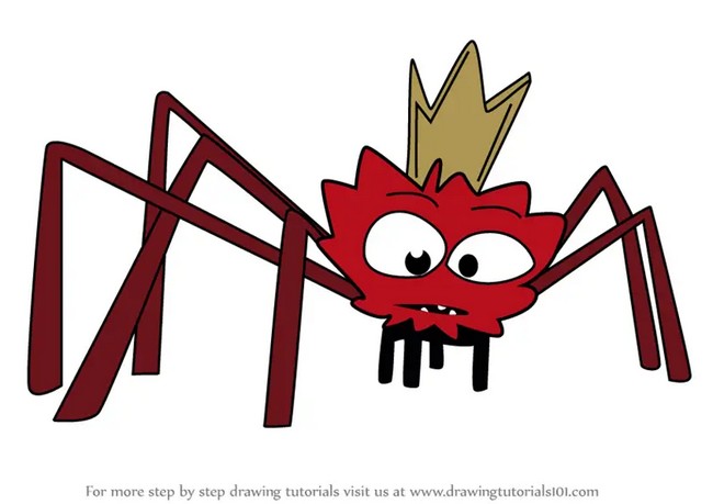 How To Draw Spider King From Paw Patrol
