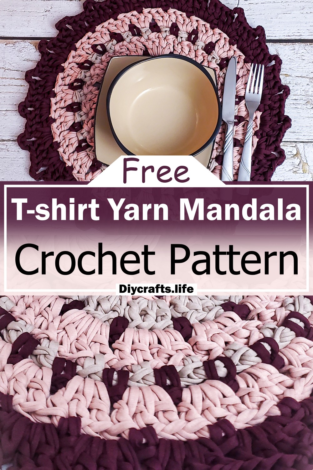 T-shirt Yarn Mandala