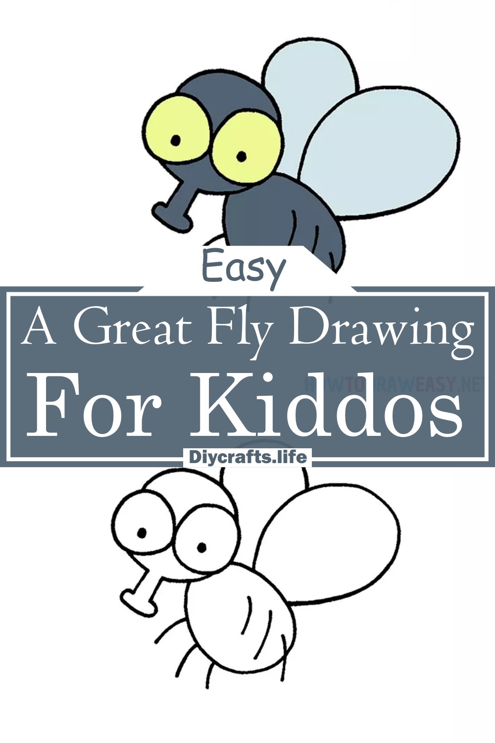 A Great Fly Drawing For Kiddos