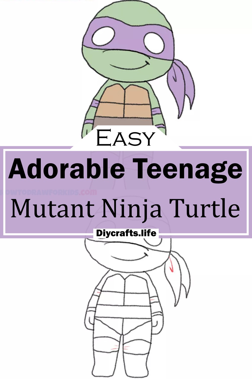 Adorable Teenage Mutant Ninja Turtle