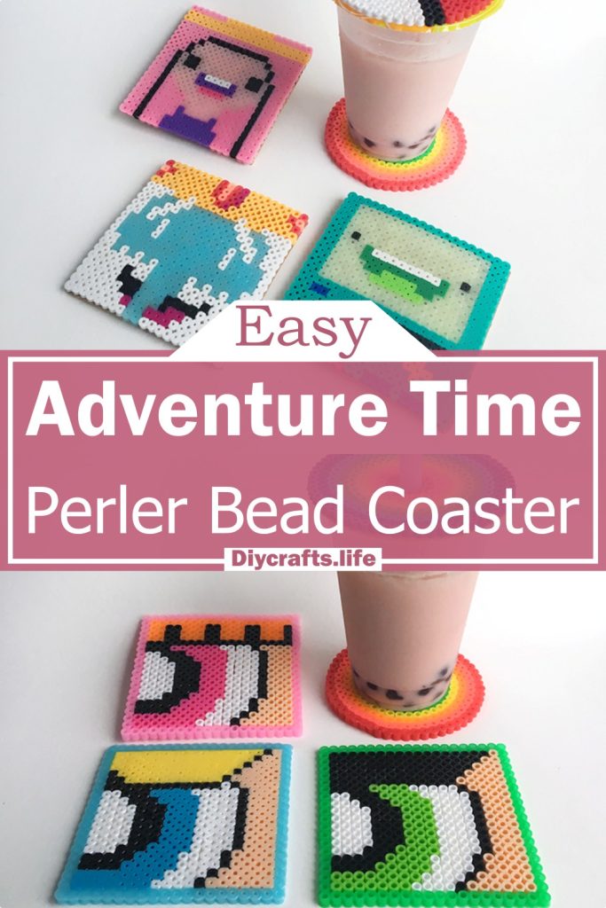30 Easy Perler Bead Coasters For Table Setting DIY Crafts