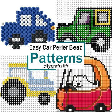 Easy Car Perler Bead Patterns 1