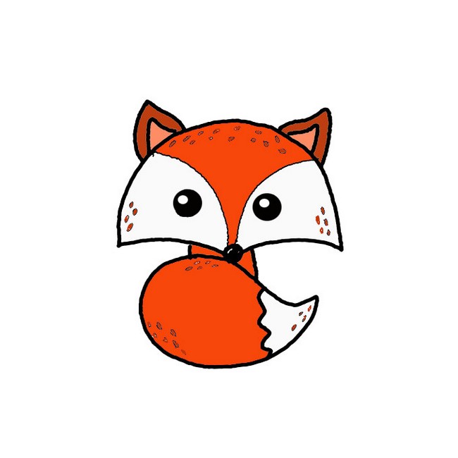 Easy Draw A Fox