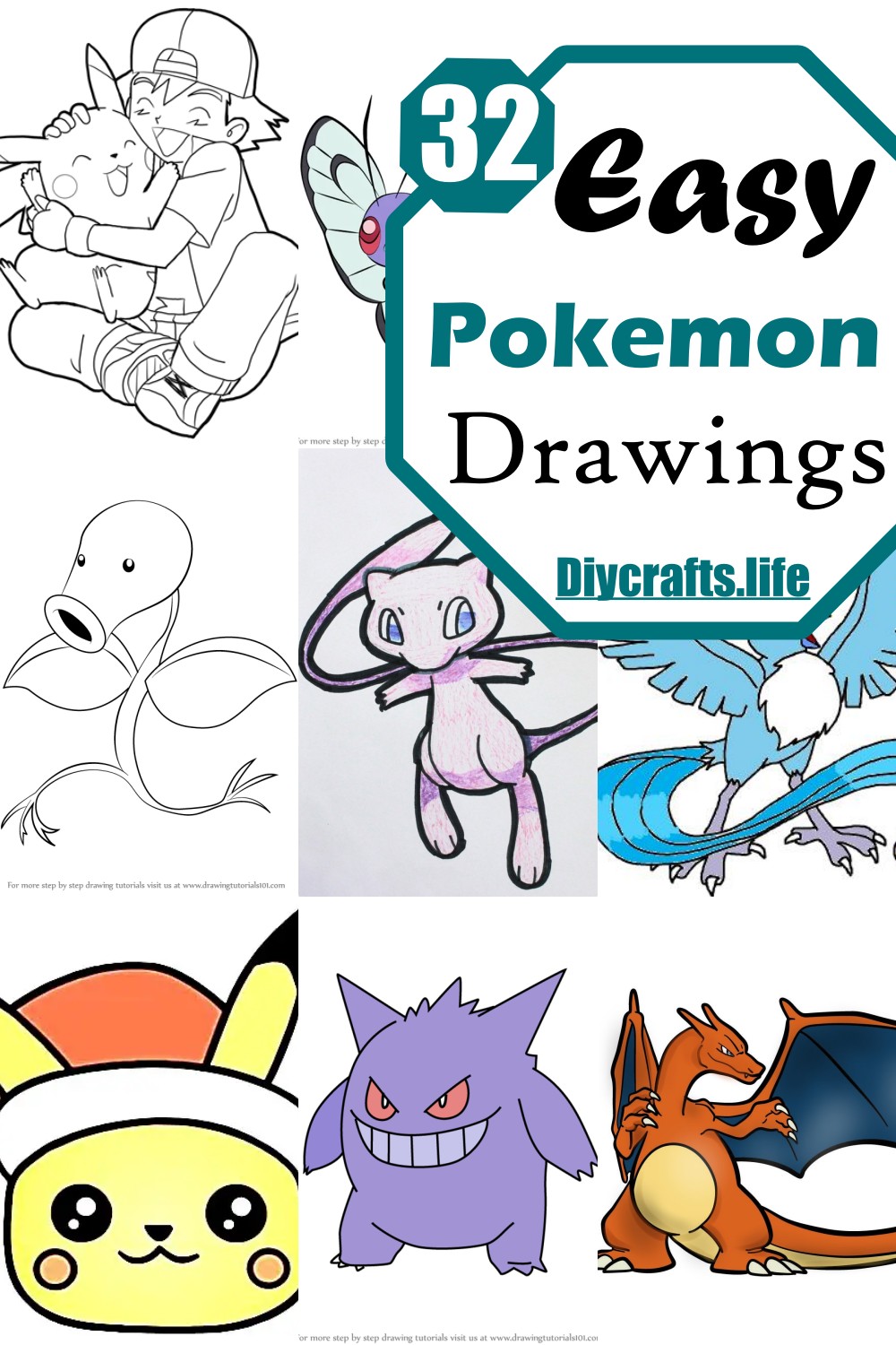 Easy Pokemon Drawings
