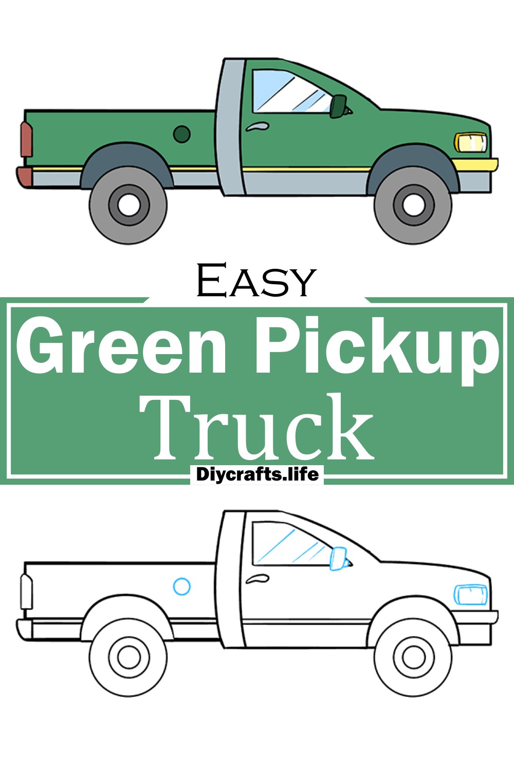 Green Pickup Truck