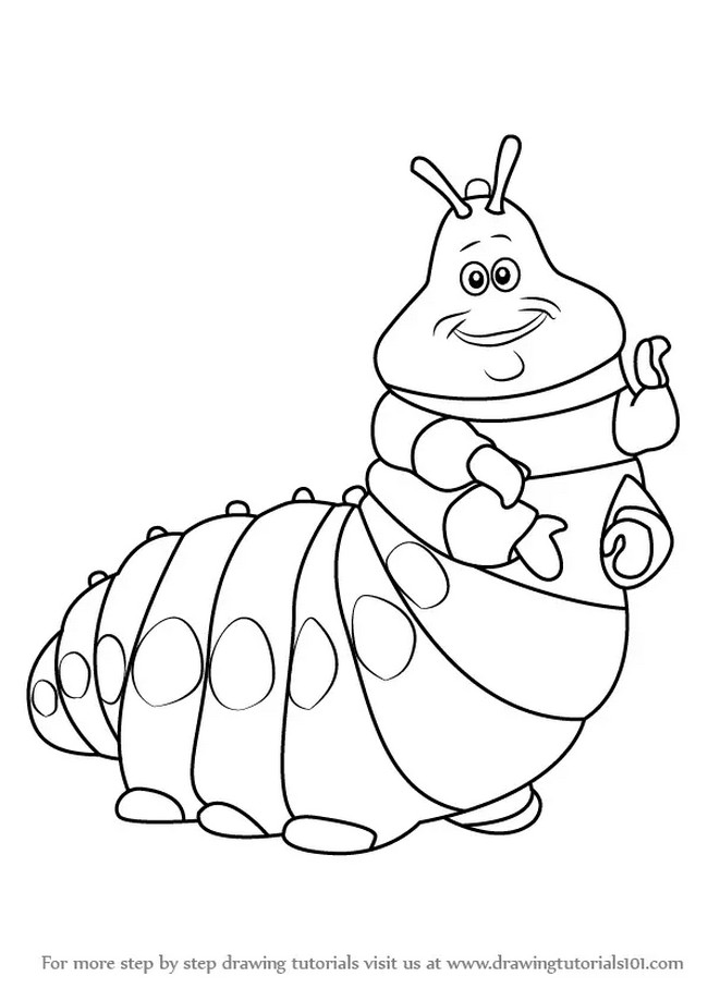 Heimlich From A Bug’s Life Drawing