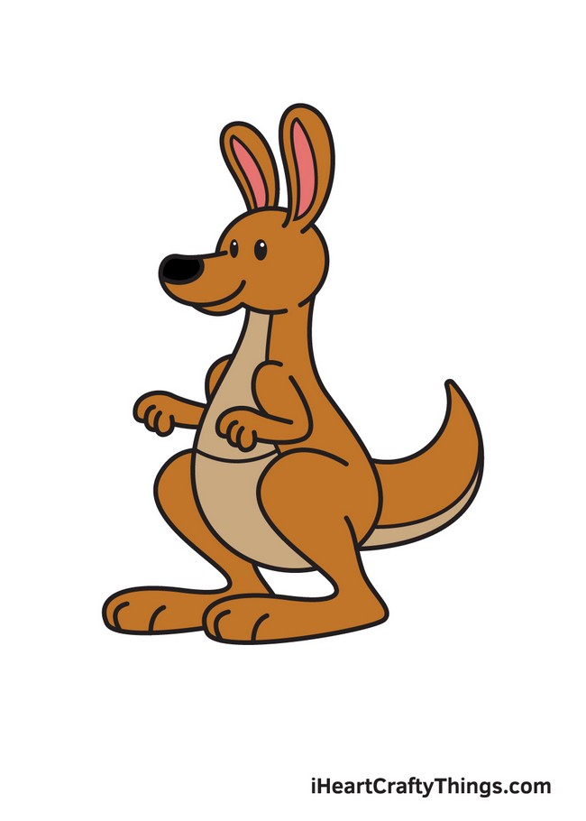 How To Draw A Kangaroo 1