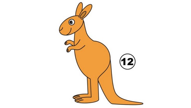 How To Draw A Kangaroo In 12 Easy Steps
