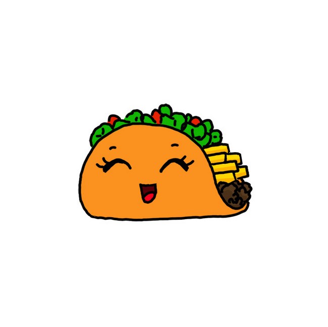 How To Draw A Taco 1