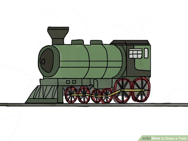 How To Draw A Train 3