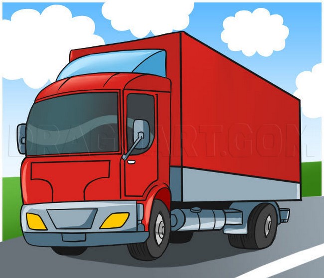 How To Draw A Truck 1