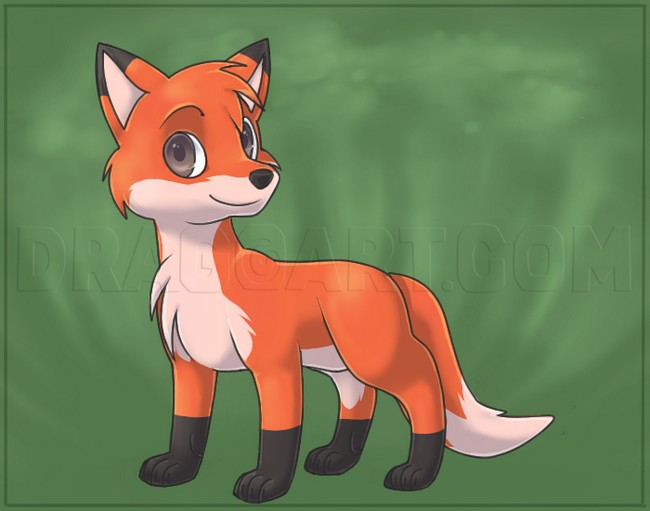 How To Draw An Easy Fox