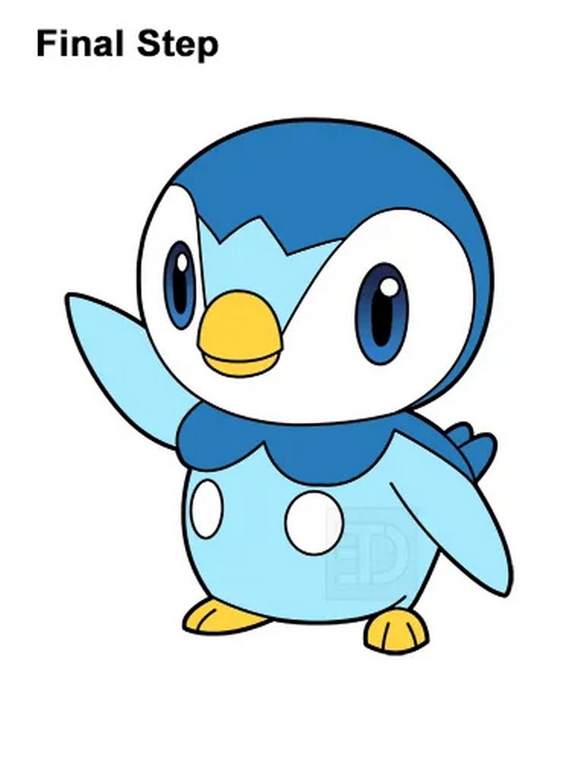 How To Draw Piplup