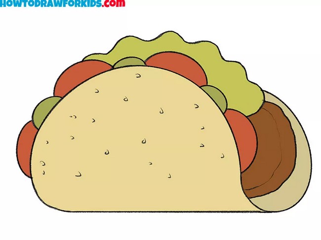 How To Draw Tacos