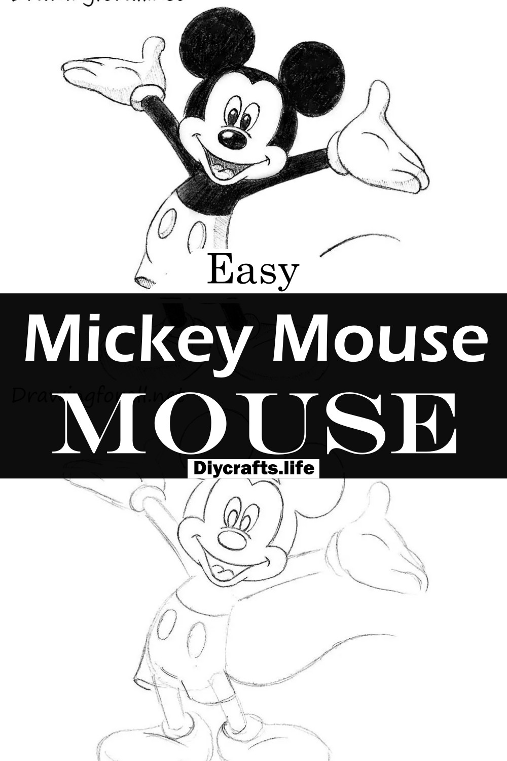 Mickey Mouse Drawing