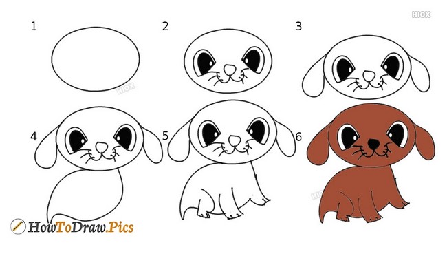 Otter-Dog Mix Drawing