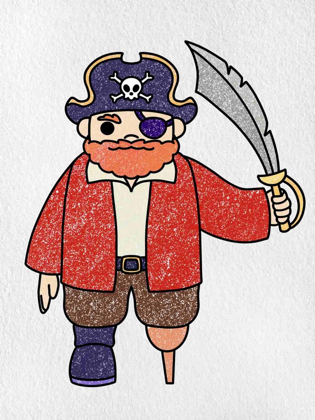 Pirate Drawing