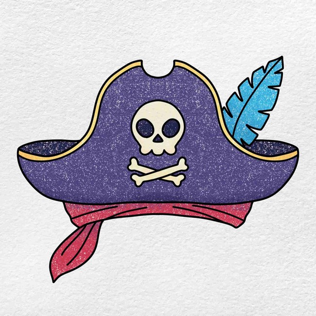 Pirate Hat Drawing