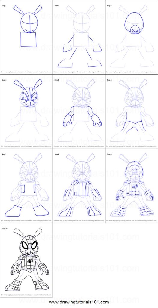 26 Easy Spider Man Drawing Ideas - DIY Crafts