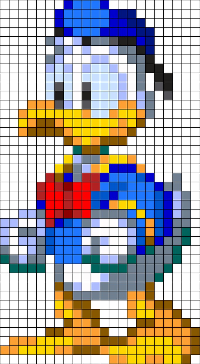 Advanced Donald Duck Pattern For Older Kids