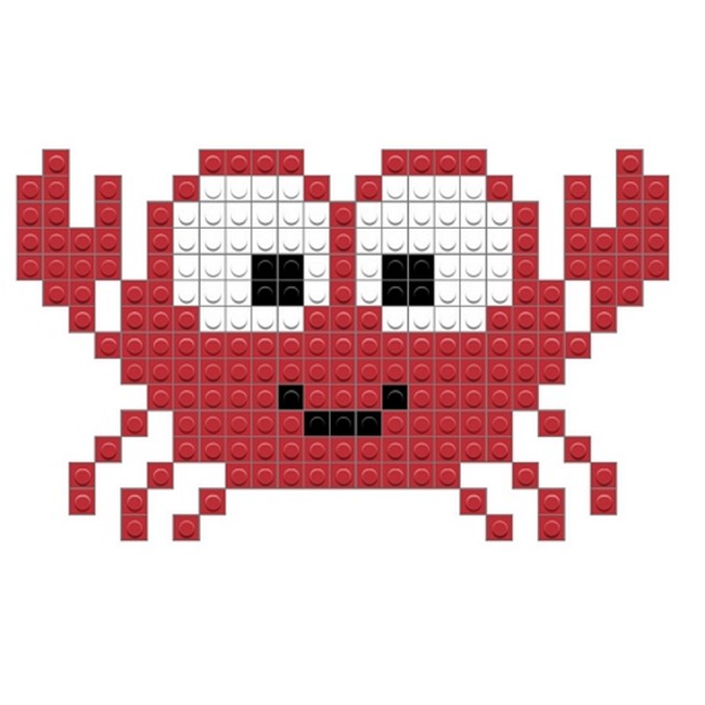 Crab Perler Beads Project