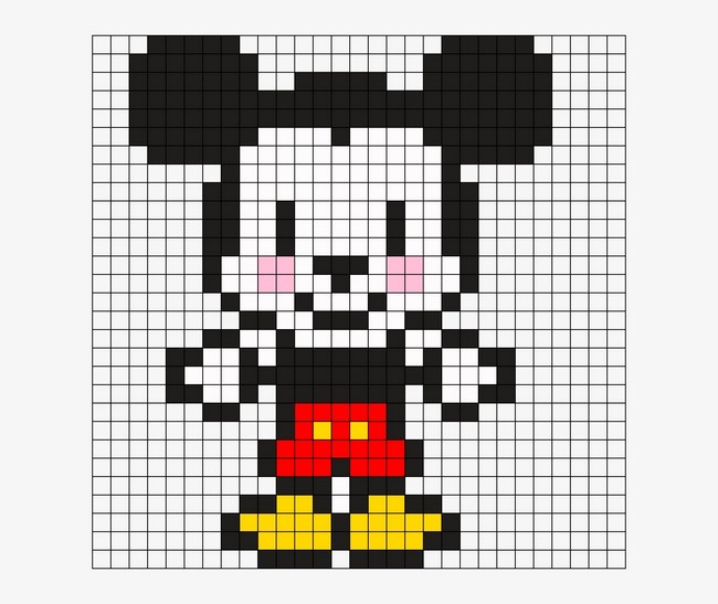 Cute Mickey Mouse Pattern