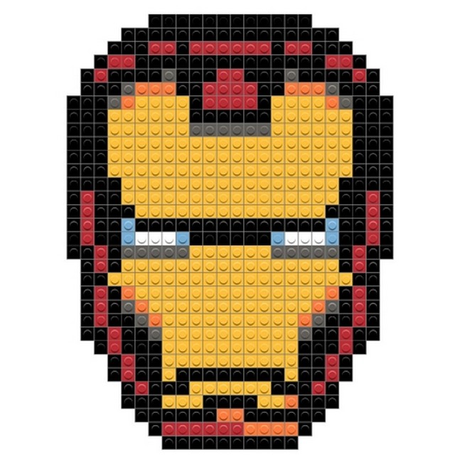 21 Easy Iron Man Perler Beads Patterns - DIY Crafts