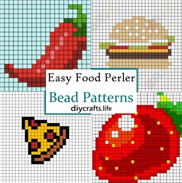 Easy Food Perler Bead Patterns 1