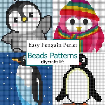 Easy Penguin Perler Beads Patterns 1