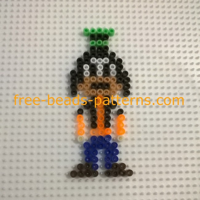 Goofy Perler Bead Pattern For Toddlers